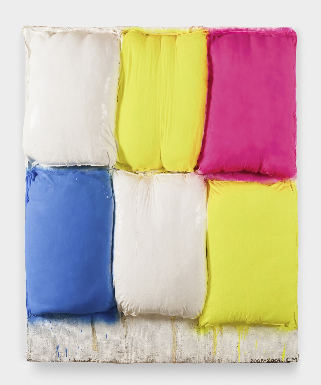 Chris Martin Sweet Dreams (2nd Pillow Painting), 2008-2009