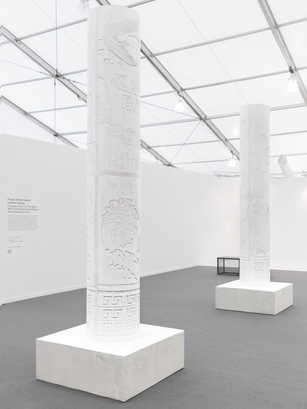 Lauren Halsey Prototype Column For Tha Shaw (RIP The Honorable Ermias Nipsey Hussle Asghedom) I &amp;amp; II, 2019