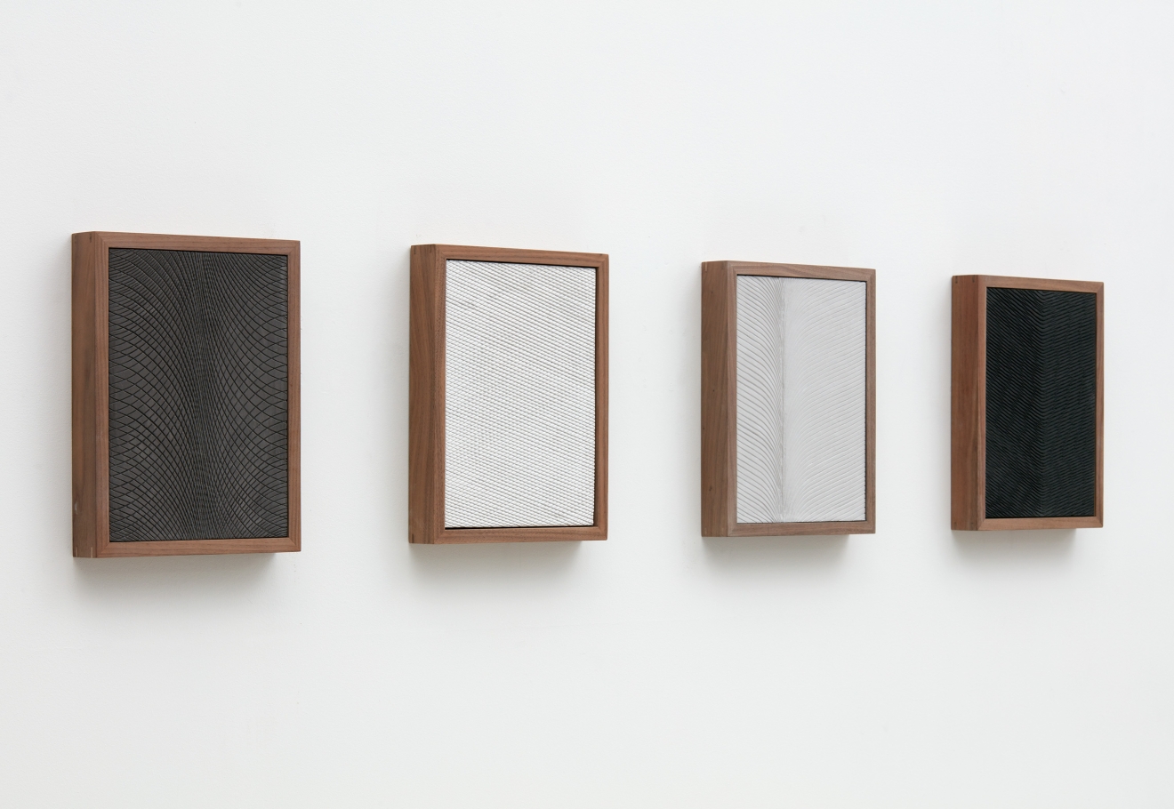Anthony Pearson Untitled (Four Part Etched Plaster), 2015
