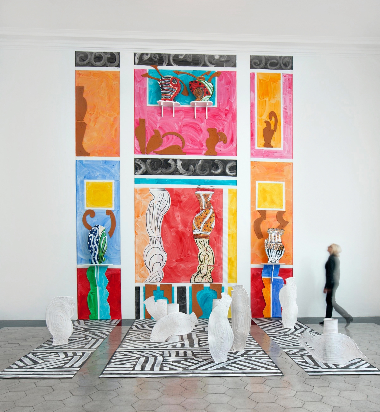 Betty Woodman Roman Fresco/Pleasures and Places, 2010